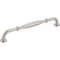 Jeffrey Alexander 192 mm Center-to-Center Satin Nickel Tiffany Cabinet Pull 658-192SN - alternate 1